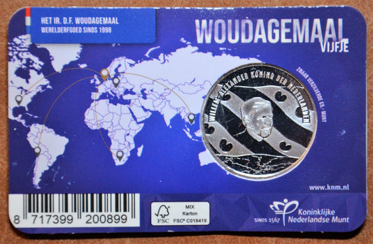 5 Euro Hollandia 2020 - Woudagemaal (UNC)