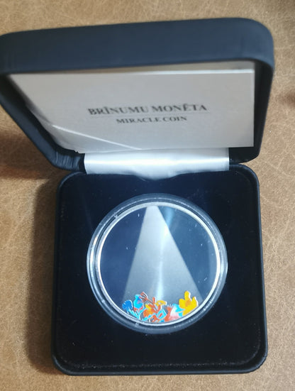5 Euro Lettország 2021 Csoda (Proof)