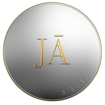 5 Euro Lettország 2021 - Igen vagy igen (Proof)