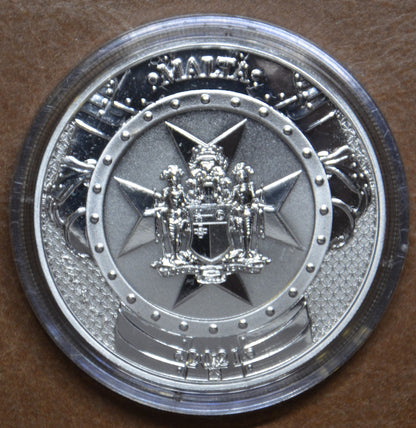 5 Euro Malta 2021 - A múlt lovagjai (1 Oz)