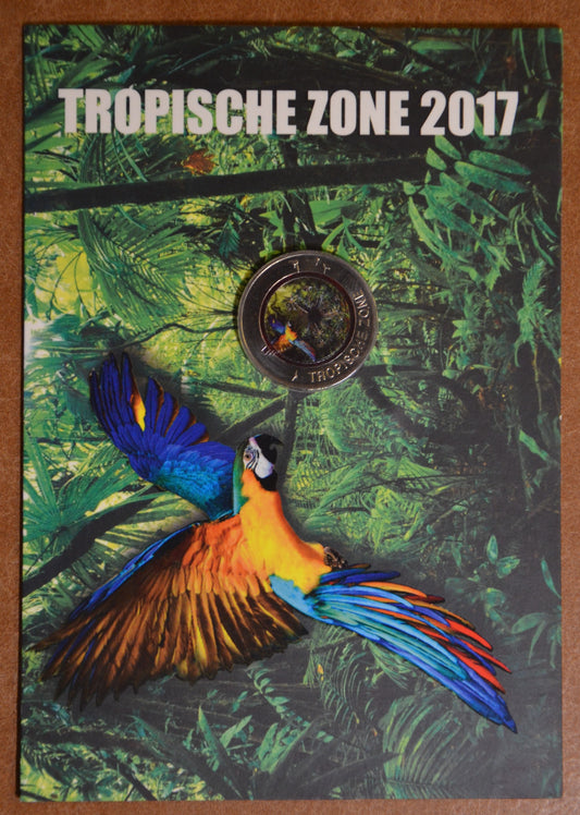 5 Euro Németország 2017 "G" Trópikus övezet (színezett UNC)