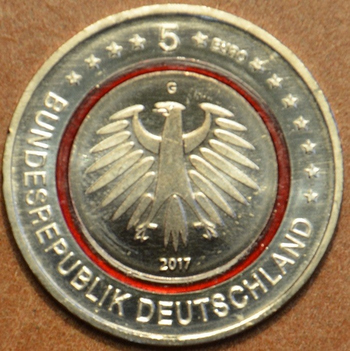 5 Euro Németország 2017 "G" Trópikus övezet (UNC)