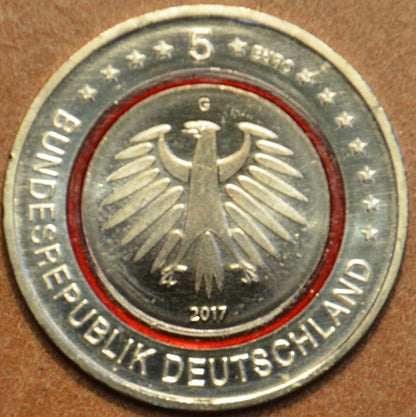 5 Euro Németország 2017 "G" Trópikus övezet (UNC)