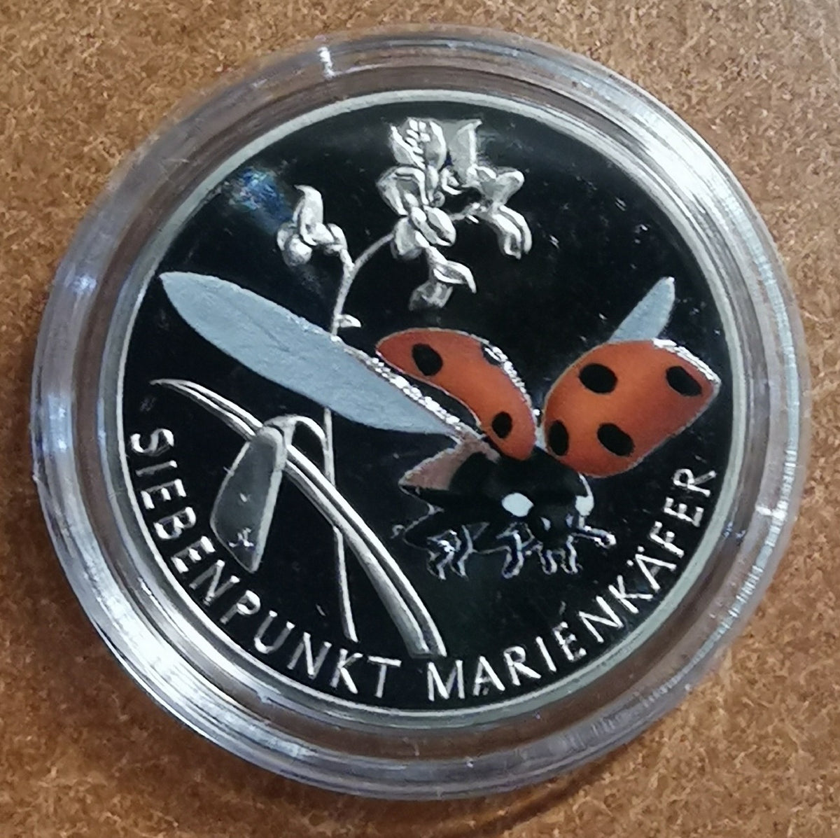 5 Euro Németország 2023 "A" Katicabogár (Proof)
