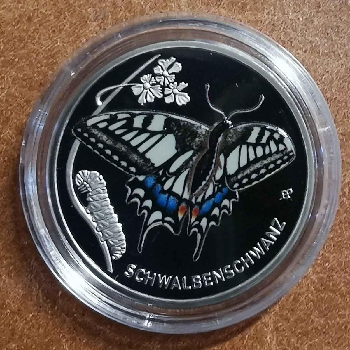 5 Euro Németország 2023 - Az óvilági fecskefarkú (Proof)