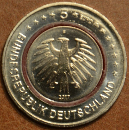 5 Euro Németország 2017 "A" Trópikus övezet (UNC)
