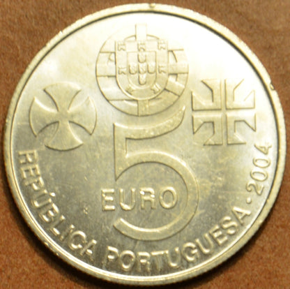 5 Euro Portugália 2004 - Christ in Tomar kolostor (UNC)