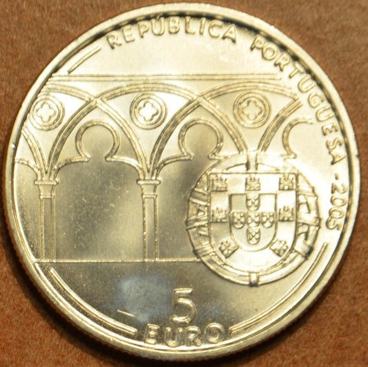 5 Euro Portugália 2005 - XXI. János pápa (UNC)