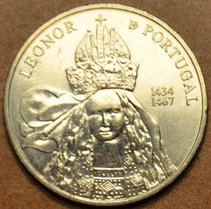 5 Euro Portugália 2014 - Leonor d Portugal (UNC)
