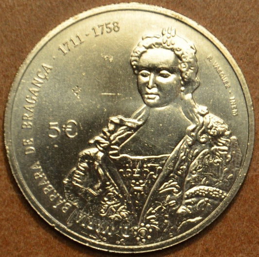 5 Euro Portugália 2017 - Maria Barbara de Braganca (UNC)
