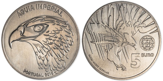 5 Euro Portugália 2018 - Aguia Imperial (UNC)