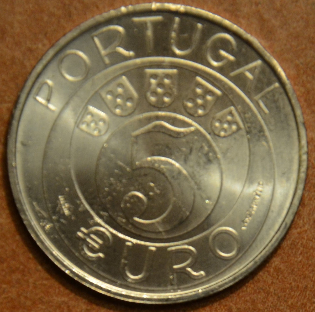 5 Euro Portugália 2019 - A rózsaszín forradalom (UNC)