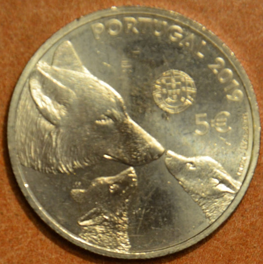5 Euro Portugália 2019 - Az ibériai farkas (UNC)