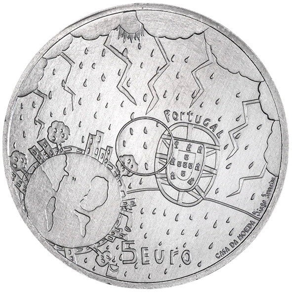 5 Euro Portugália 2022 - Klima (UNC)