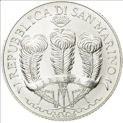 5 Euro San Marino 2007 - Pari opportunita  (BU)