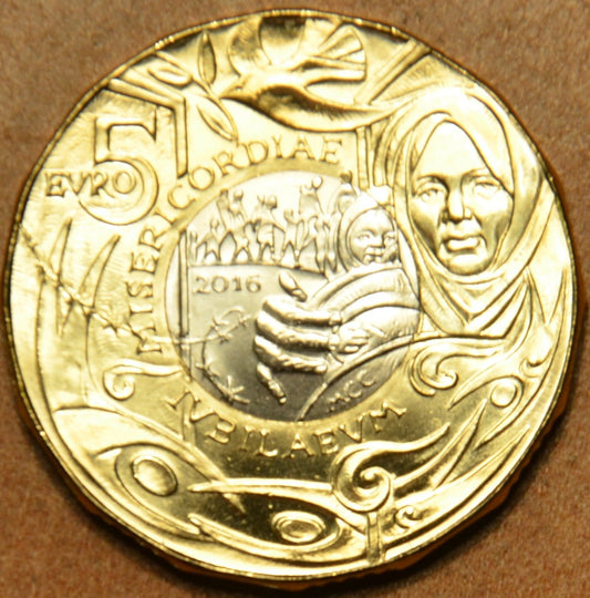 5 Euro San Marino 2016 - Az irgalmasság jubileuma (UNC)