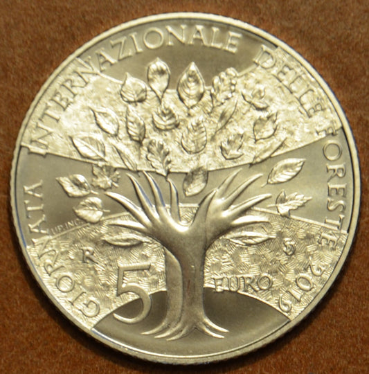 5 Euro San Marino 2019 - Az erdők világnapja (BU)