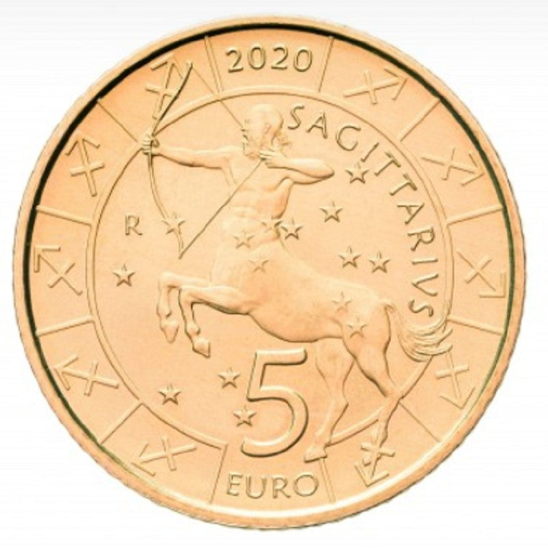 5 Euro San Marino 2020 Zodiac: Nyilas (UNC)