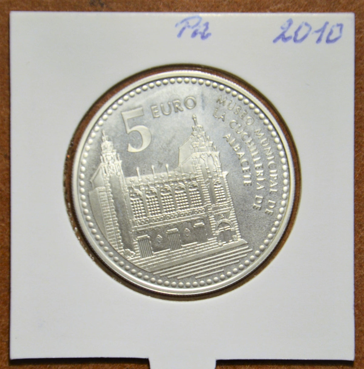 5 Euro Spanyolország 2010 Albacete (Proof)