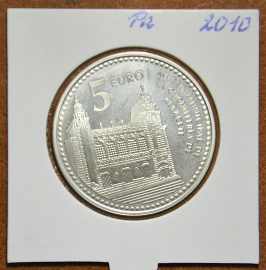 5 Euro Spanyolország 2010 Albacete (Proof)