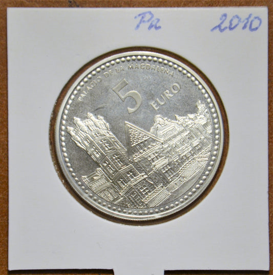 5 Euro Spanyolország 2010 Santander (Proof)