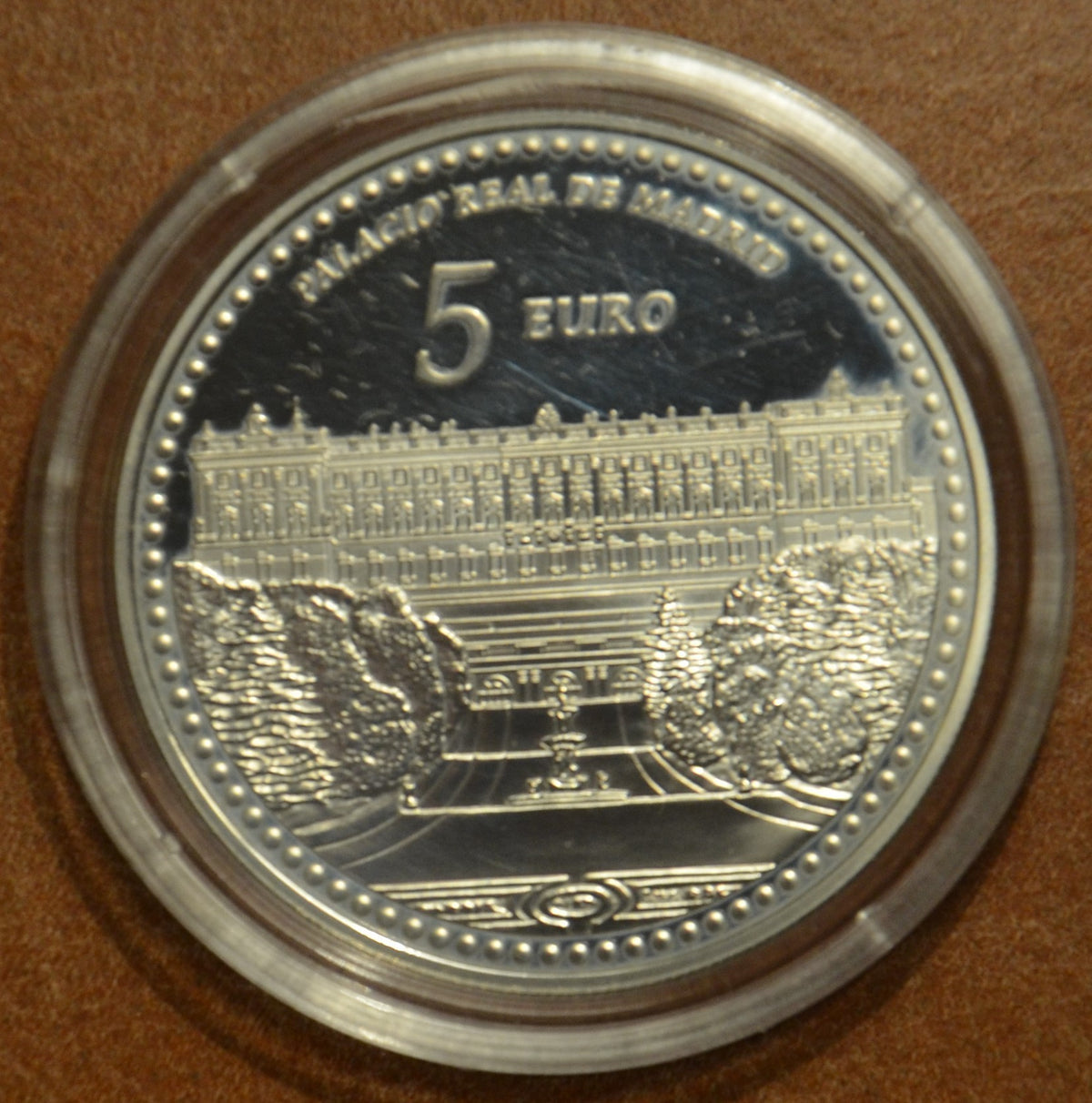 5 Euro Spanyolország 2014 Royal Palace of Madrid (Proof)