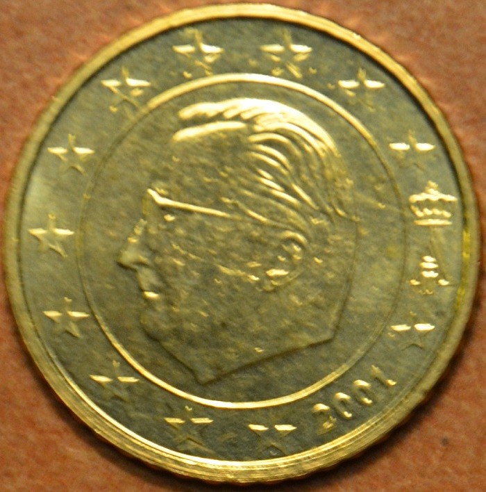 50 cent Belgium 2001 (UNC)