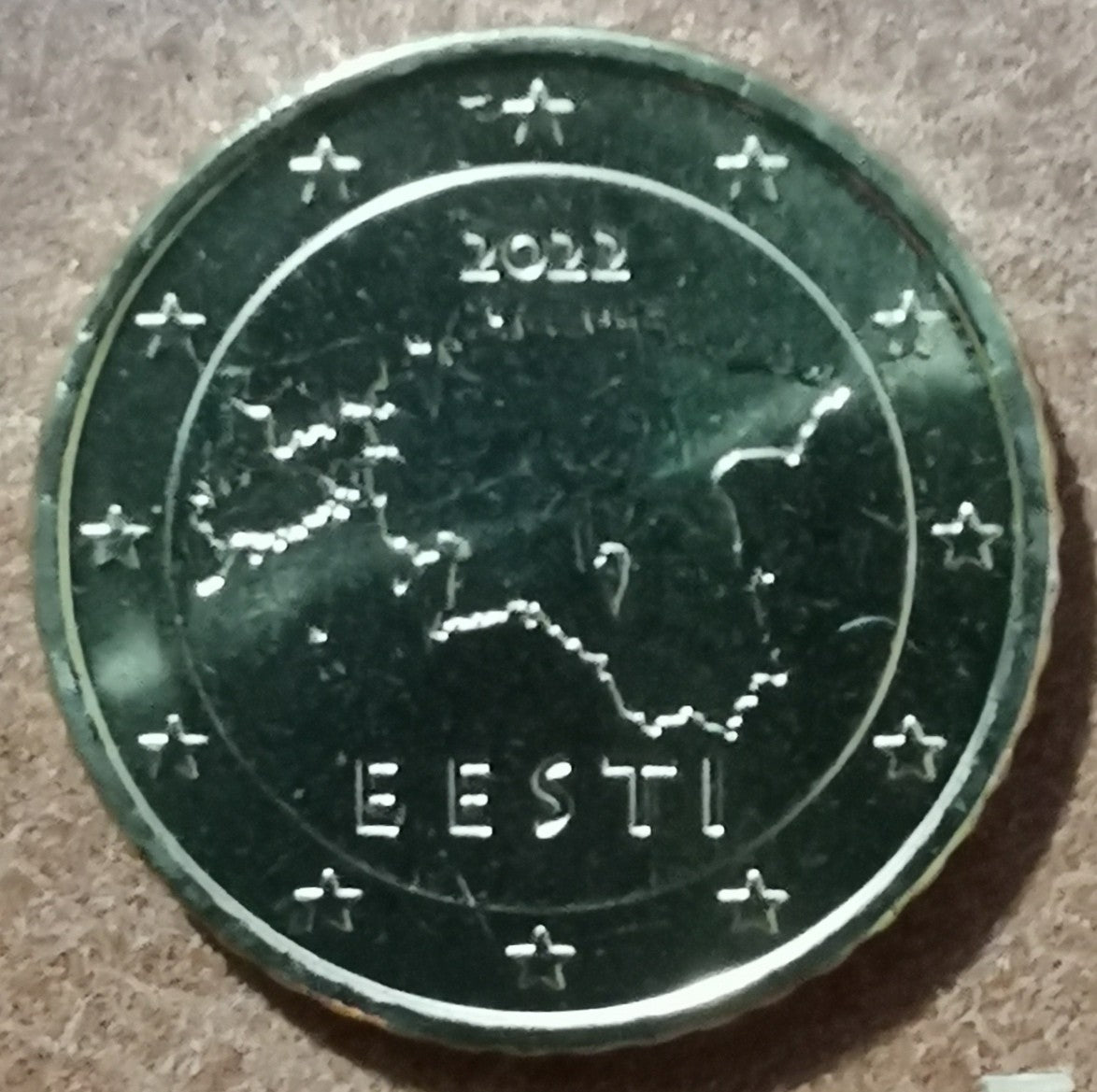50 cent Észtország 2022 (UNC)