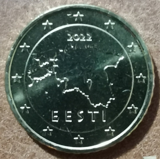 50 cent Észtország 2022 (UNC)