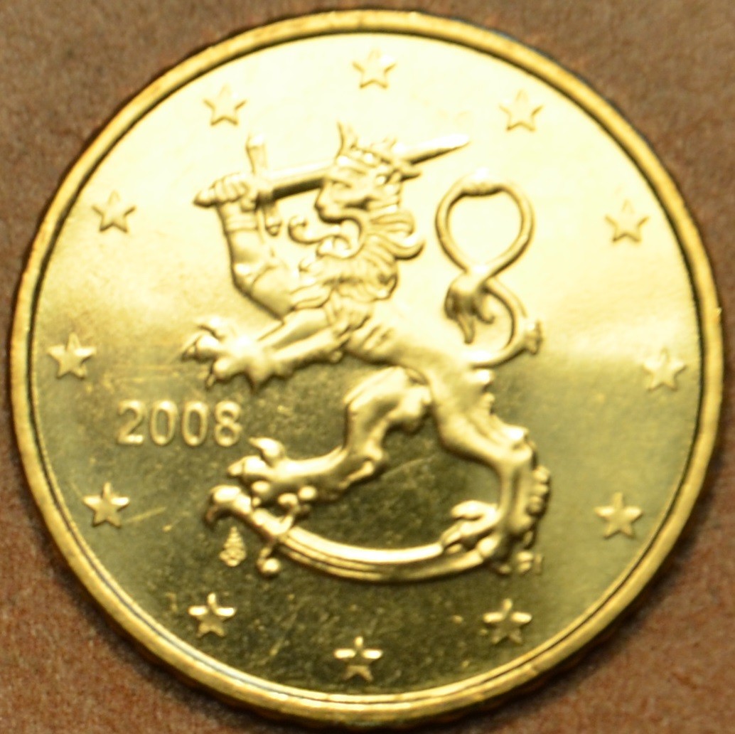 50 cent Finnország 2008 (UNC)