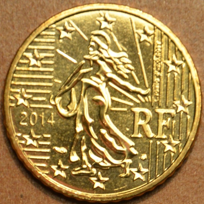 50 cent Franciaország 2014 (UNC)