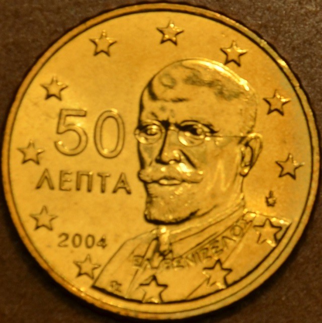 50 cent Görögország 2004 (UNC)