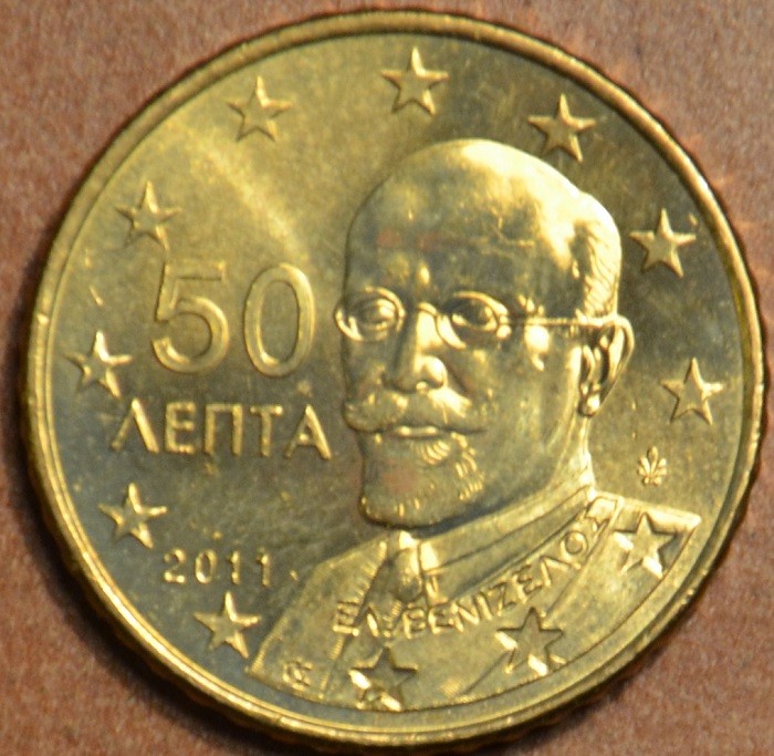 50 cent Görögország 2011 (UNC)