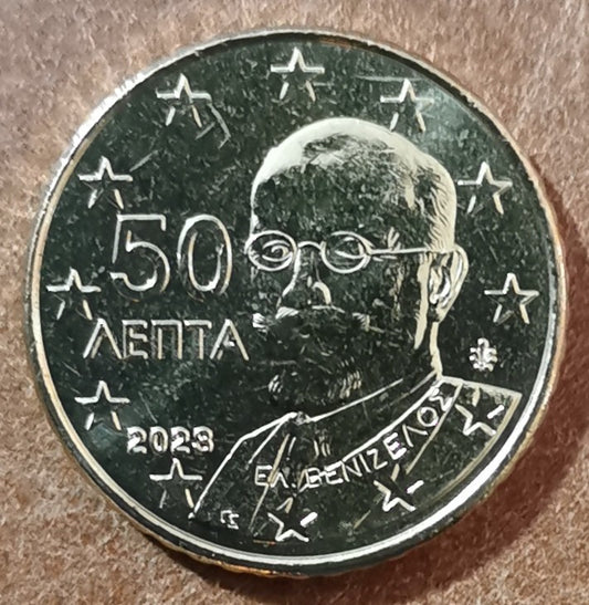 50 cent Görögország 2023 (UNC)