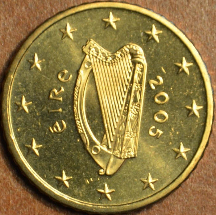 50 cent Írország 2005 (UNC)
