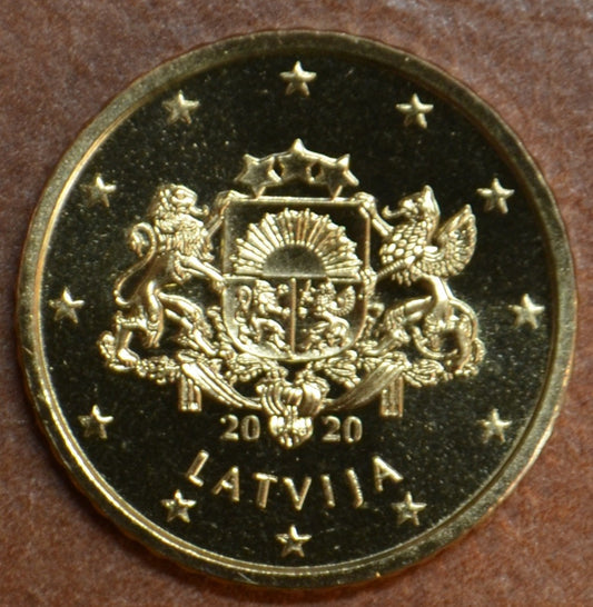 50 cent Lettország 2020 (UNC)