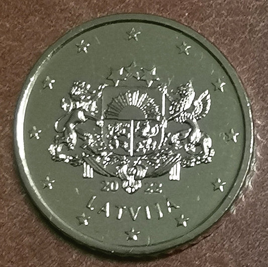 50 cent Lettország 2022 (UNC)