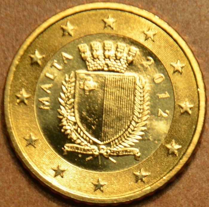 50 cent Málta 2012 (UNC)