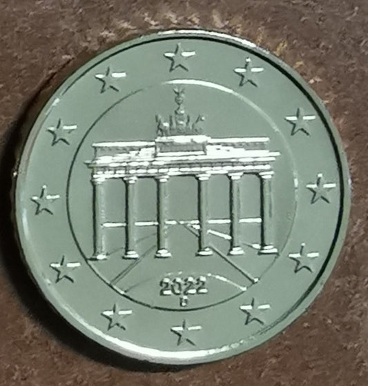 50 cent Németország 2022 "D" (UNC)