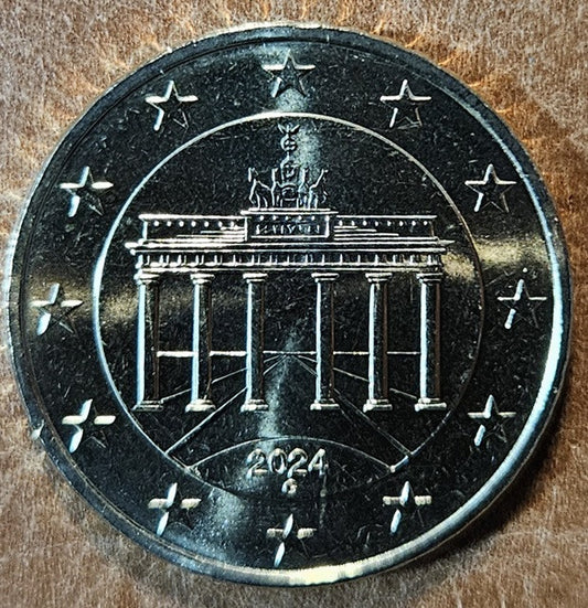 50 cent Németország 2024 "G" (UNC)