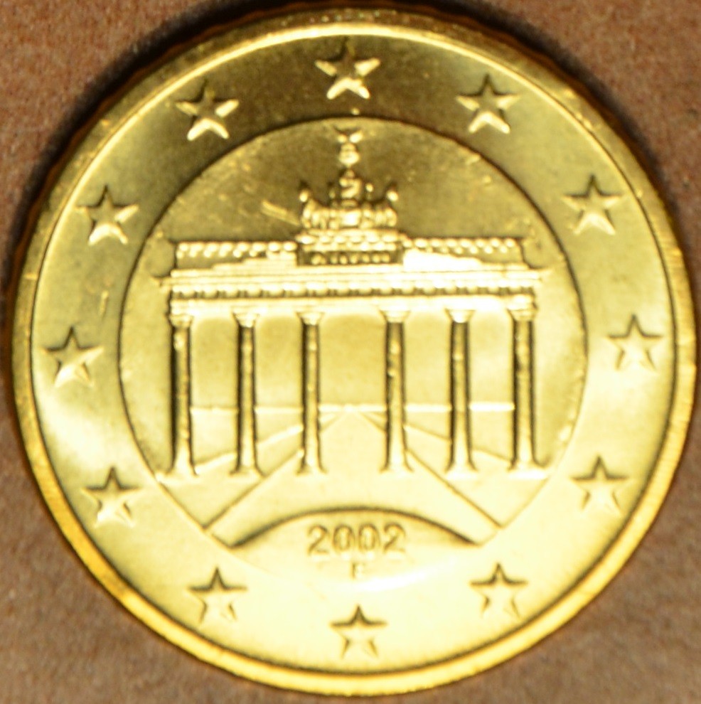 50 cent Németország "F" 2002 (UNC)