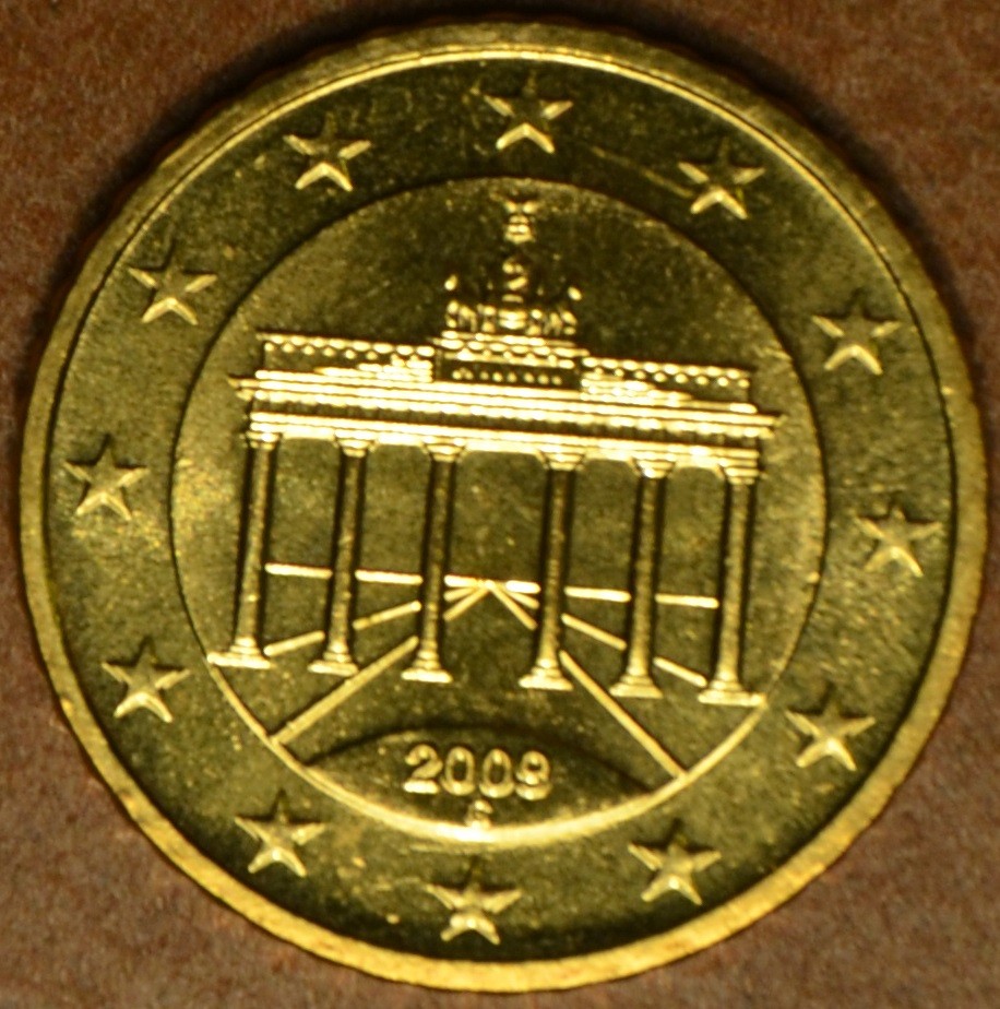 50 cent Németország "G" 2009 (UNC)