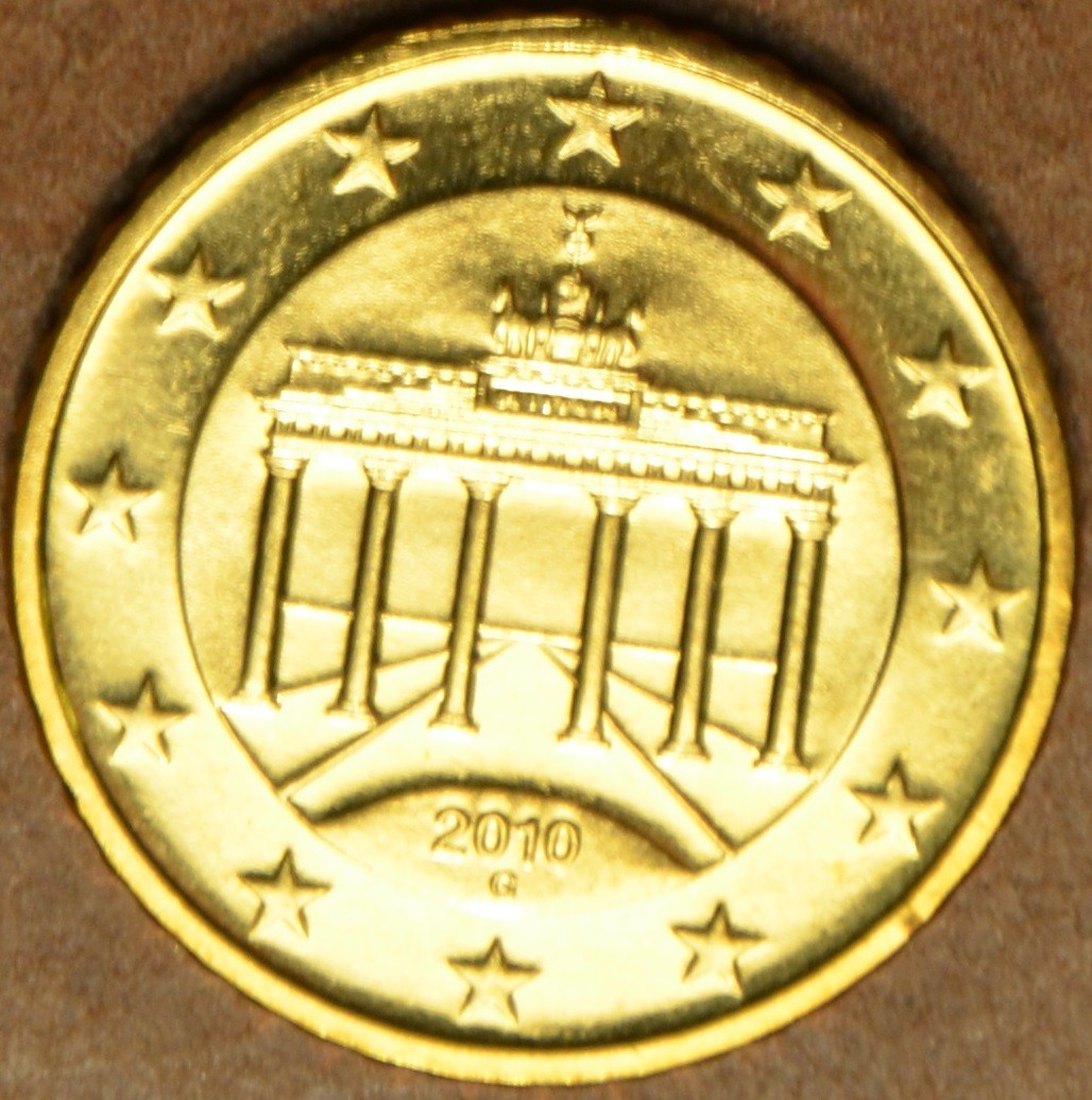 50 cent Németország "G" 2010 (UNC)