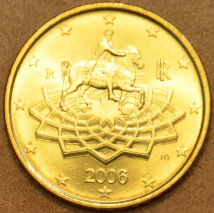 50 cent Olaszország 2006 (UNC)