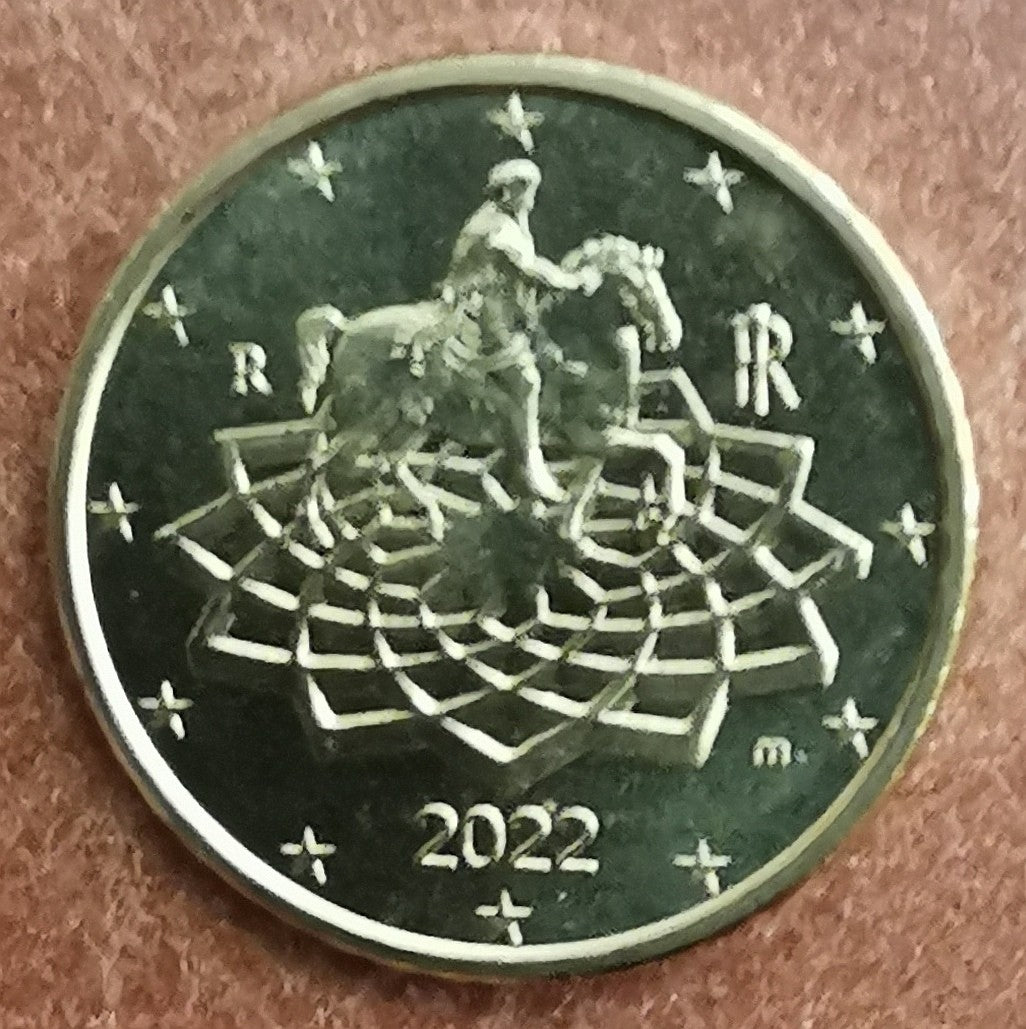 50 cent Olaszország 2022 (UNC)