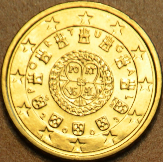 50 cent Portugália 2003 (UNC)