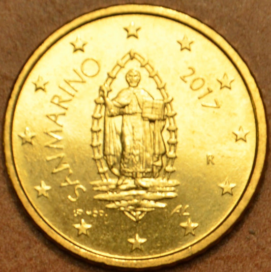 50 cent San Marino 2017 - Új dizájn (UNC)