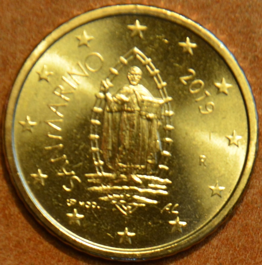 50 cent San Marino 2019 - Új dizájn (UNC)