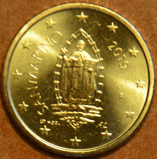 50 cent San Marino 2019 - Új dizájn (UNC)