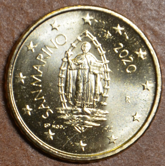 50 cent San Marino 2020 - Új dizájn (UNC)